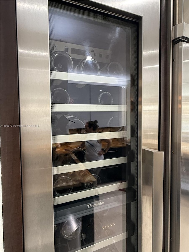 8389 NW 115th Ct, Doral, FL 33178 - kitchen view of wine cooler