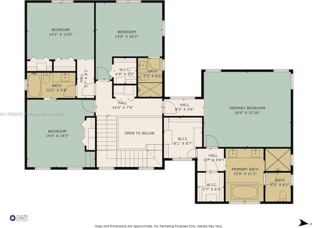 164 W Mashta Dr, Key Biscayne, FL 33149 - property floor plan