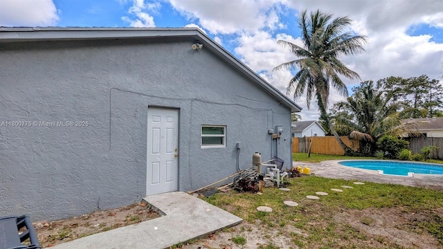 4878 Messana Ter, Lake Worth, FL 33463 - view of swimming pool with a fenced backyard