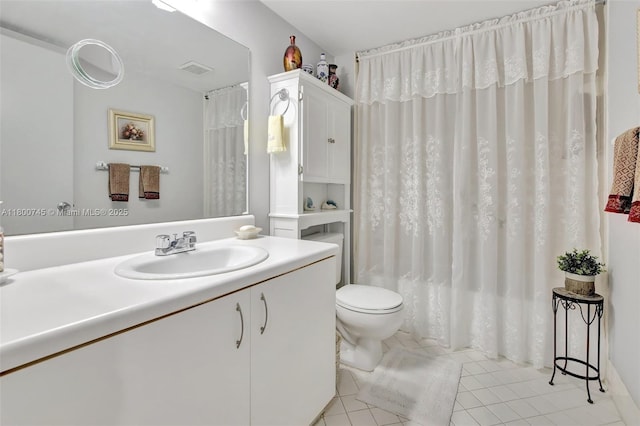 1500 SW 131st Way Unit 401N, Pembroke Pines, FL 33027 - bathroom featuring vanity, toilet, and tile patterned flooring