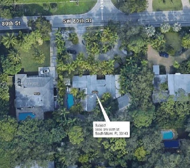 5858 SW 80th St, South Miami, FL 33143 - view of property location