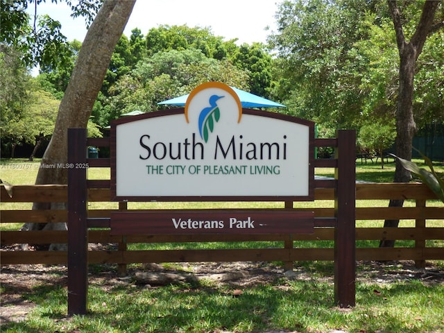exterior view of fence