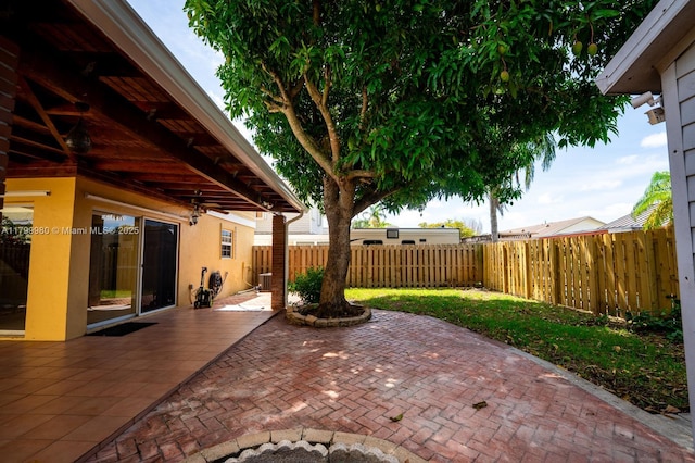 12840 SW 146th Ln, Miami, FL 33186 - view of patio / terrace with a fenced backyard