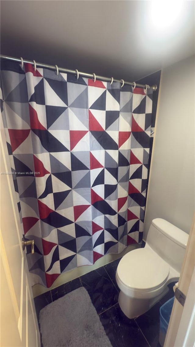 1351 NE Miami Gardens Dr Unit 1225E, Miami, FL 33179 - bathroom featuring toilet and curtained shower