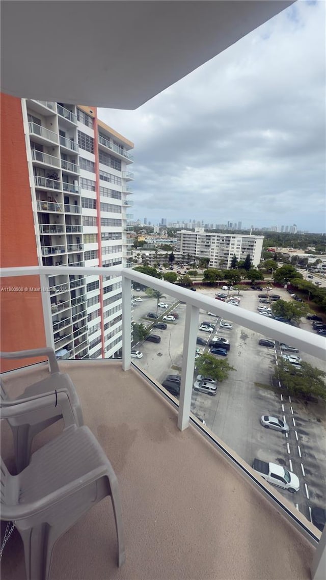 1351 NE Miami Gardens Dr Unit 1225E, Miami, FL 33179 - balcony featuring a view of city
