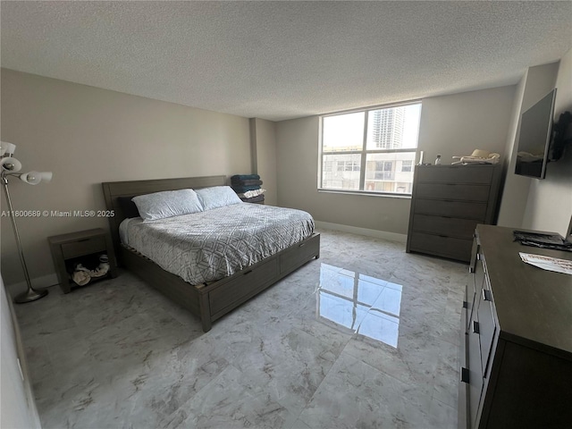1865 S Ocean Dr Unit 17C, Hallandale Beach, FL 33009 - bedroom featuring a textured ceiling