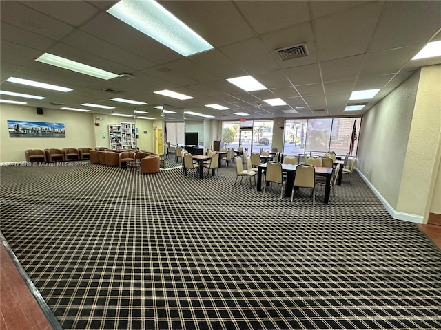 1865 S Ocean Dr Unit 17C, Hallandale Beach, FL 33009 - building lobby featuring a paneled ceiling