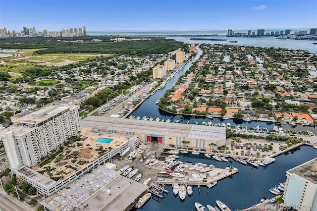 13499 Biscayne Blvd Unit 713, North Miami, FL 33181 - aerial view of a view of skyline and a large body of water