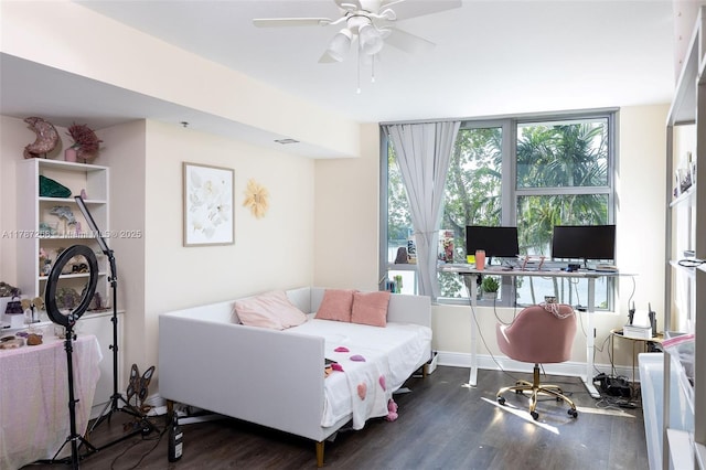 2681 N Flamingo Rd Unit Th4S, Sunrise, FL 33323 - bedroom featuring wood finished floors