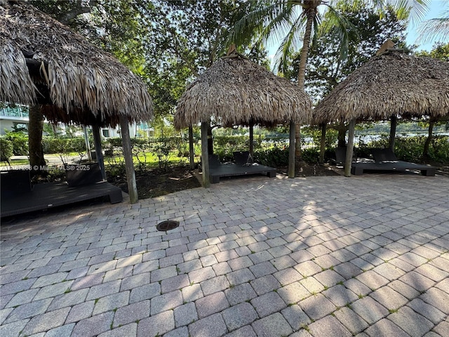2681 N Flamingo Rd Unit Th4S, Sunrise, FL 33323 - surrounding community with a gazebo and a patio area