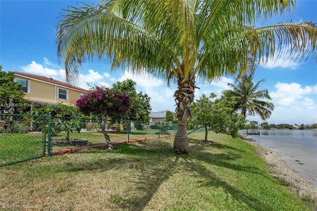 621 NW 157th Ave, Pembroke Pines, FL 33028 - view of community with a water view