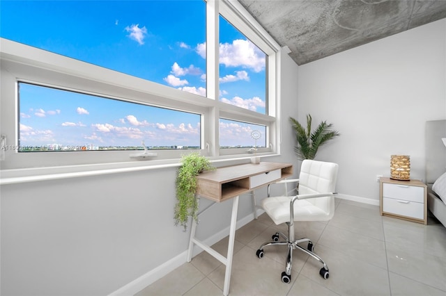 3250 NE 1st Ave Unit 806, Miami, FL 33137 - office space featuring baseboards and tile patterned floors