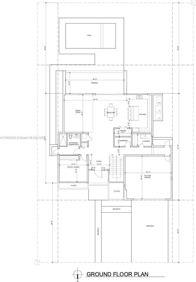 960 NE 121st St, Biscayne Park, FL 33161 - property floor plan