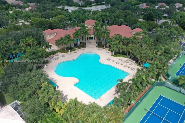 13781 NW 16th St, Pembroke Pines, FL 33028 - aerial view of a pool