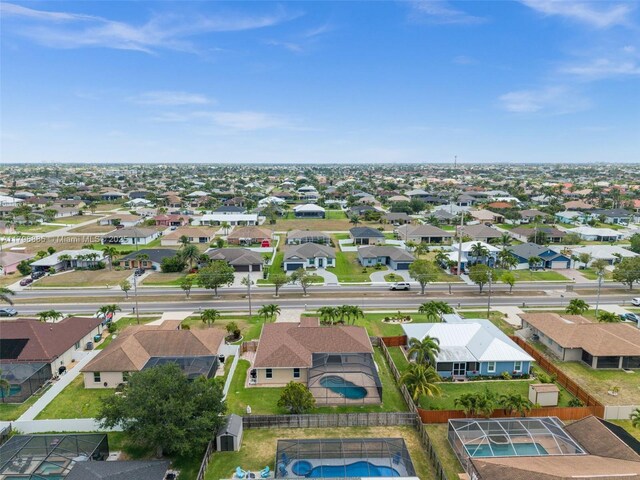 4344 Agualinda Blvd, Cape Coral, FL 33914 - aerial view of residential area
