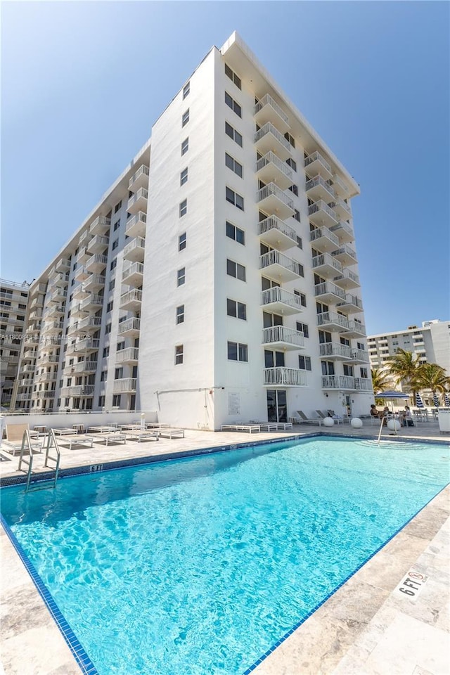 view of community pool
