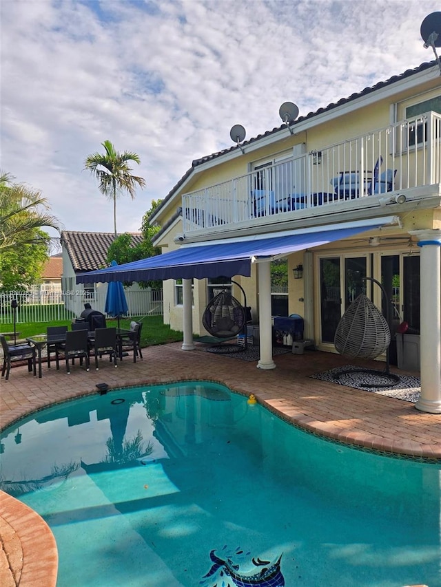 1811 SW 162nd Ave, Miramar, FL 33027 - view of swimming pool with a patio