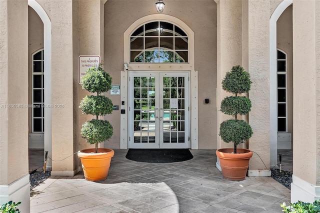 1811 SW 162nd Ave, Miramar, FL 33027 - doorway to property featuring french doors and stucco siding