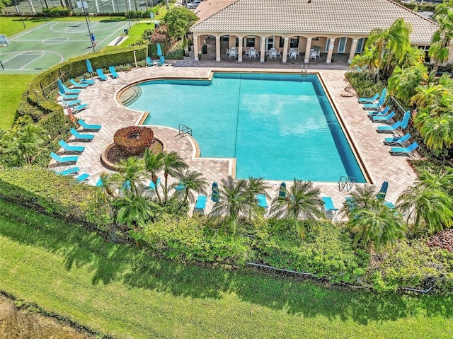 1811 SW 162nd Ave, Miramar, FL 33027 - community pool with a patio area