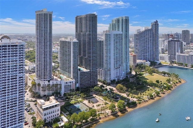 1750 N Bayshore Dr Unit 4007, Miami, FL 33132 - city view with a nearby body of water