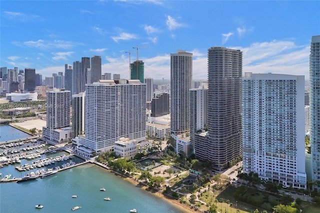 1750 N Bayshore Dr Unit 4007, Miami, FL 33132 - city view featuring a nearby body of water