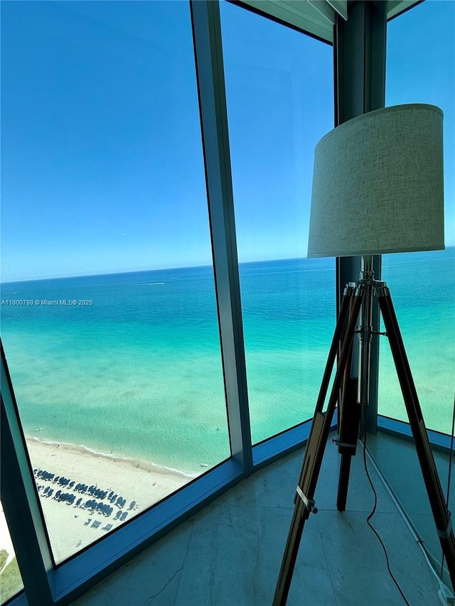 17001 Collins Ave Unit 3005, Sunny Isles Beach, FL 33160 - balcony featuring view of water and beach