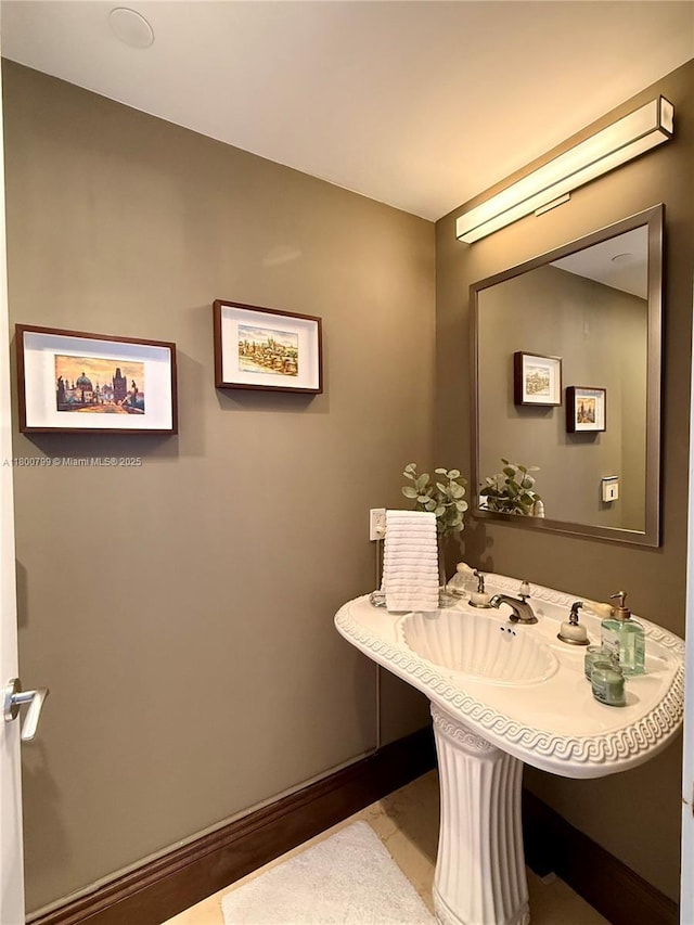 17001 Collins Ave Unit 3005, Sunny Isles Beach, FL 33160 - bathroom featuring baseboards