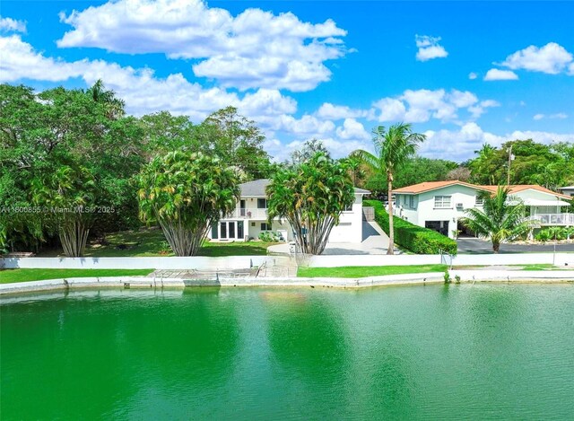 10361 NE 4th Ave, Miami Shores, FL 33138 - view of swimming pool with a water view