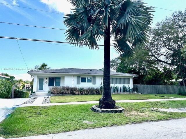 10361 NE 4th Ave, Miami Shores, FL 33138 - single story home with stucco siding and a tiled roof