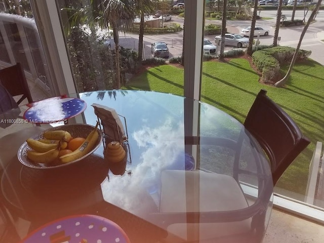 17555 Collins Ave Unit 308, Sunny Isles Beach, FL 33160 - view of sunroom