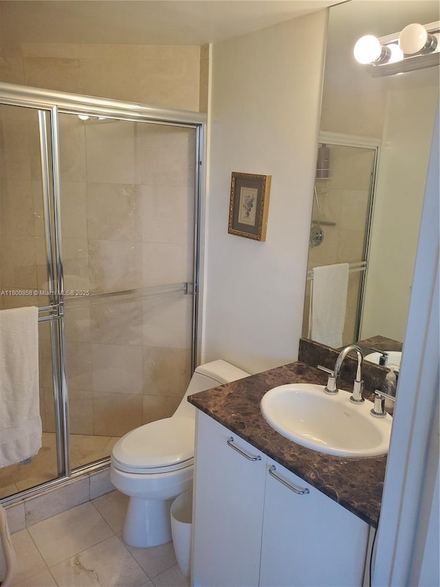 17555 Collins Ave Unit 308, Sunny Isles Beach, FL 33160 - bathroom featuring vanity and a shower stall