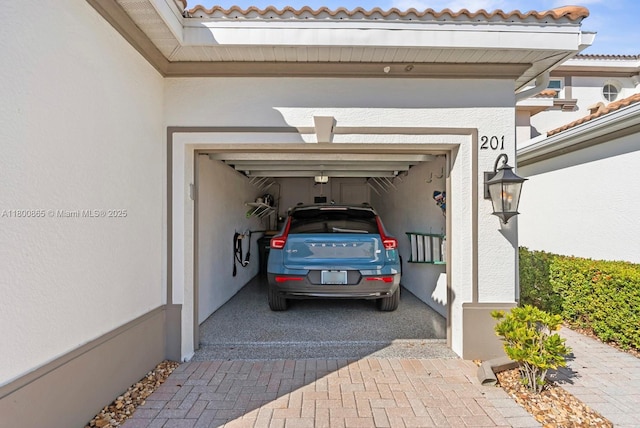 6893 Sterling Grns Unit 201, Naples, FL 34104 - view of garage