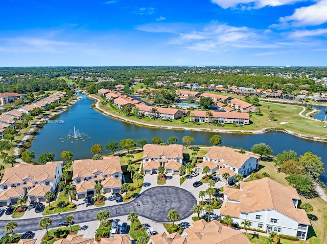 6893 Sterling Grns Unit 201, Naples, FL 34104 - aerial view of property and surrounding area with nearby suburban area and a nearby body of water