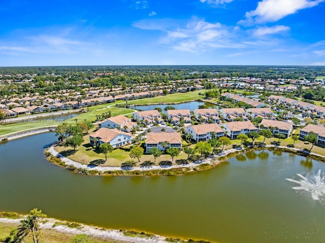 6893 Sterling Grns Unit 201, Naples, FL 34104 - aerial view of residential area featuring a large body of water