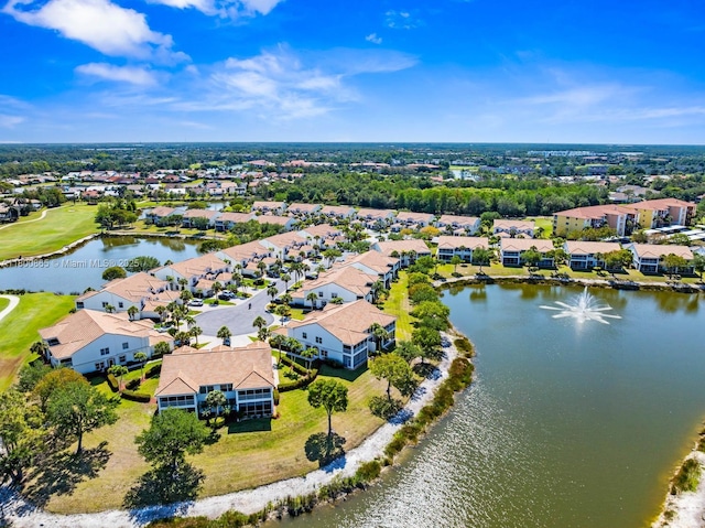 6893 Sterling Grns Unit 201, Naples, FL 34104 - aerial view of residential area featuring a nearby body of water