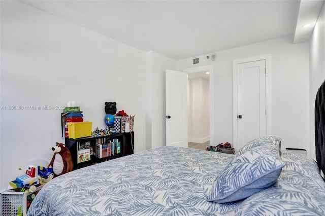 1201 S Ocean Dr Unit 404N, Hollywood, FL 33019 - bedroom featuring recessed lighting and baseboards