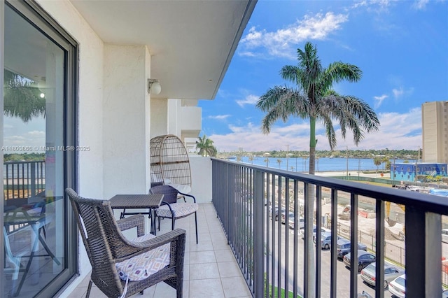 1201 S Ocean Dr Unit 404N, Hollywood, FL 33019 - balcony featuring a water view