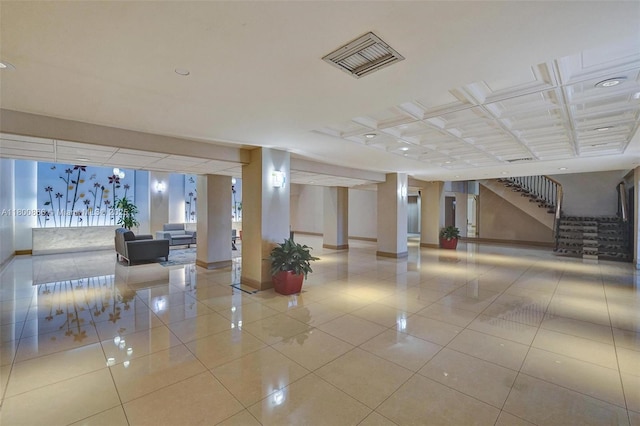 1201 S Ocean Dr Unit 404N, Hollywood, FL 33019 - common area with stairway