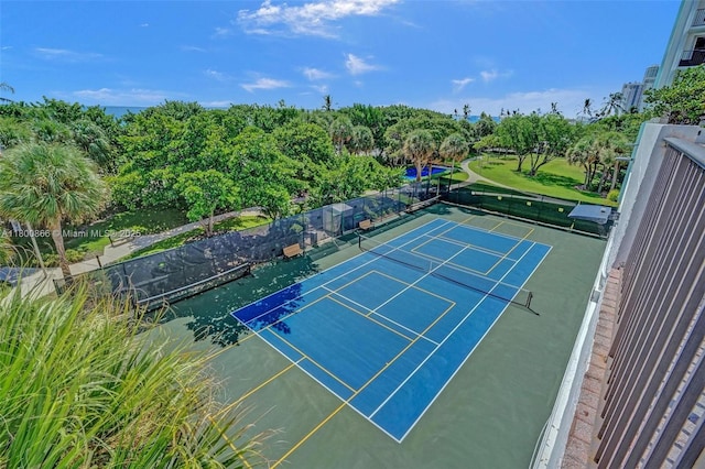 1201 S Ocean Dr Unit 404N, Hollywood, FL 33019 - view of tennis court
