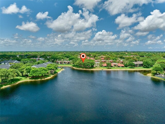 5380 Cedar Lake Dr Unit 204, Boynton Beach, FL 33437 - aerial perspective of suburban area featuring a nearby body of water