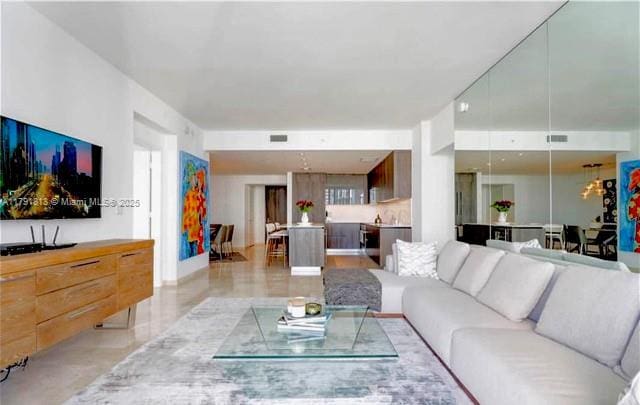 view of living room
