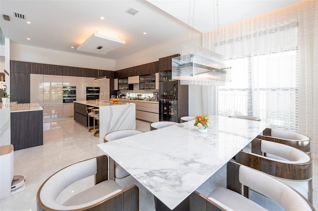 9625 Vescovato Way, Boca Raton, FL 33496 - dining room featuring healthy amount of natural light and recessed lighting