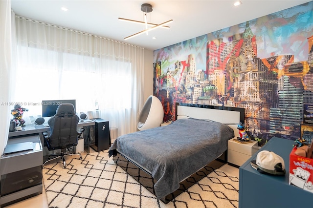 9625 Vescovato Way, Boca Raton, FL 33496 - bedroom with a desk and recessed lighting