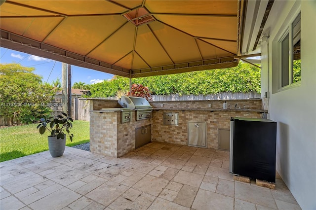 9621 SW 59th Ter, Miami, FL 33173 - view of patio with a gazebo
