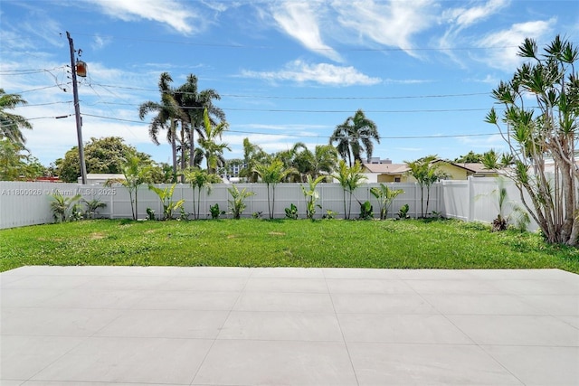 129 NE 2nd Ave, Dania Beach, FL 33004 - view of yard with a patio area