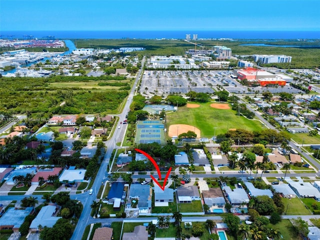 129 NE 2nd Ave, Dania Beach, FL 33004 - view of property location with a large body of water