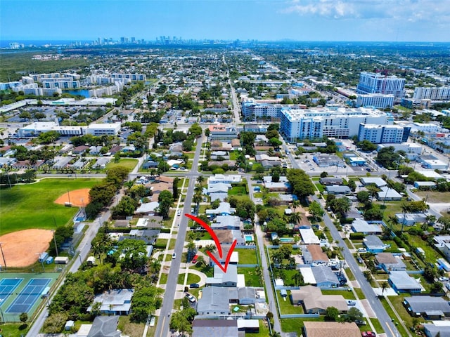 129 NE 2nd Ave, Dania Beach, FL 33004 - view of property location with nearby urban area