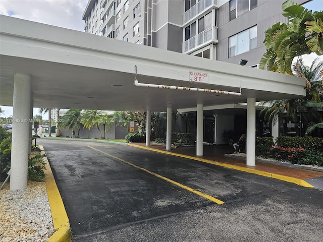 3850 Washington St Unit 704, Hollywood, FL 33021 - view of covered parking lot