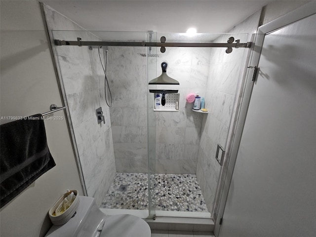 3850 Washington St Unit 704, Hollywood, FL 33021 - bathroom with a stall shower and toilet