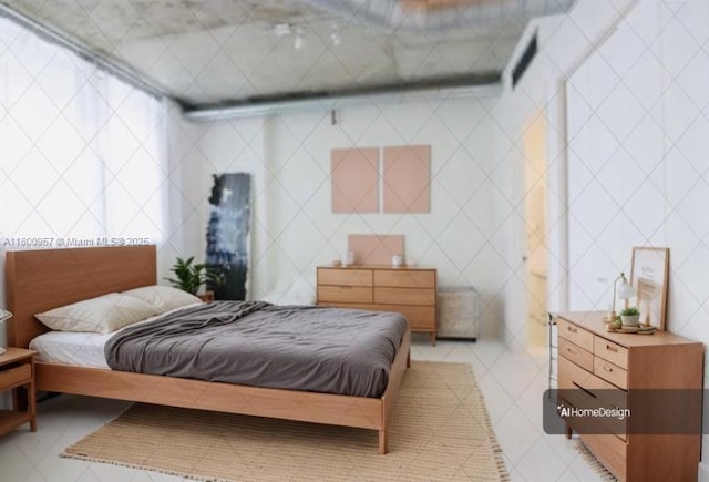 690 SW 1st Ct Unit 1227, Miami, FL 33130 - bedroom with light tile patterned floors